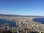 View from Mt.Hakodate (Hakodateyama),Hakodate Hokkaido, Japan 27 April 2016 - panoramio